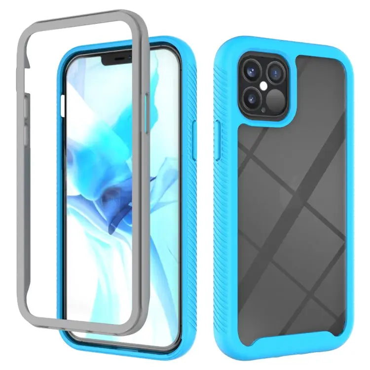 Starry Sky Solid Color Series Shockproof PC + TPU Protective Case For iPhone 12 mini For iPhone 12 / 12 Pro For iPhone