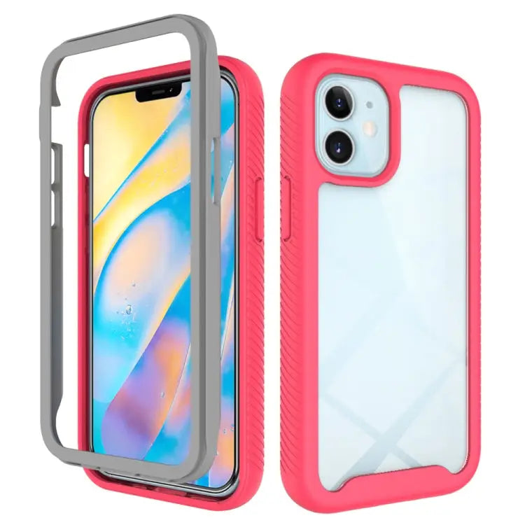 Starry Sky Solid Color Series Shockproof PC + TPU Protective Case For iPhone 12 mini For iPhone 12 / 12 Pro For iPhone