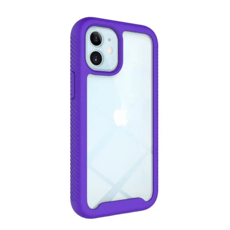 Starry Sky Solid Color Series Shockproof PC + TPU Protective Case For iPhone 12 mini For iPhone 12 / 12 Pro For iPhone