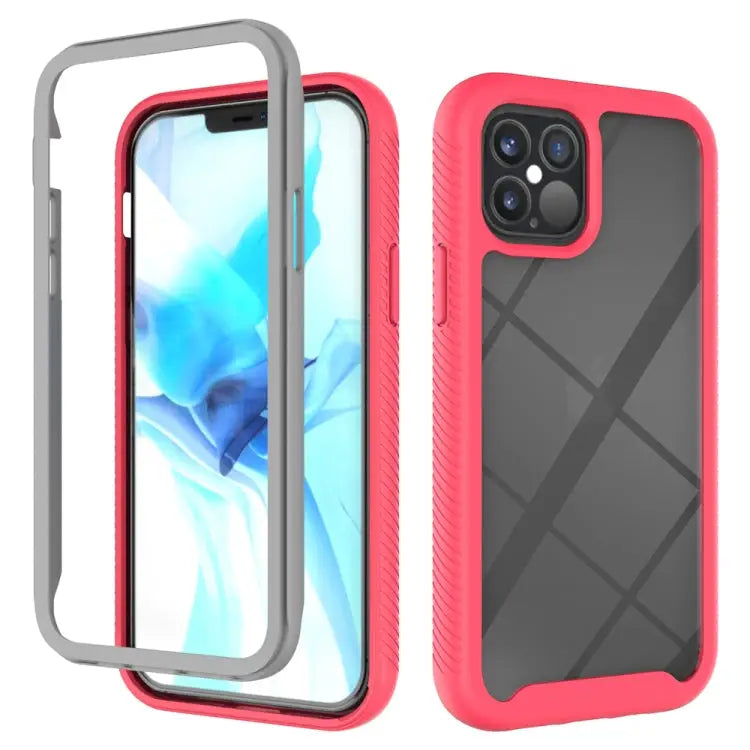 Starry Sky Solid Color Series Shockproof PC + TPU Protective Case For iPhone 12 mini For iPhone 12 / 12 Pro For iPhone