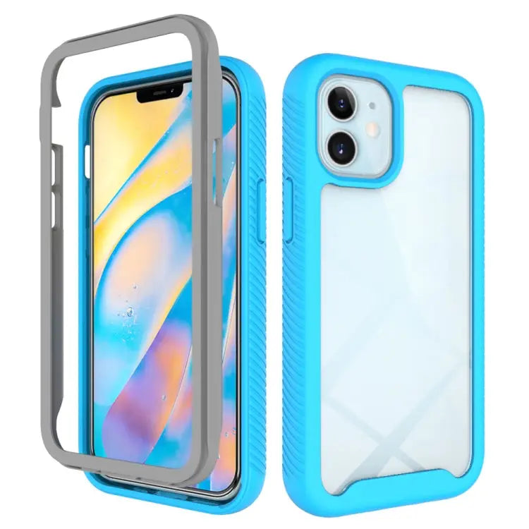 Starry Sky Solid Color Series Shockproof PC + TPU Protective Case For iPhone 12 mini For iPhone 12 / 12 Pro For iPhone