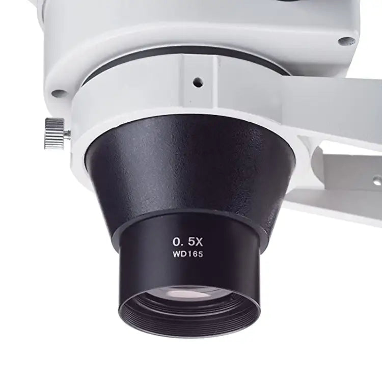 Stereo Microscopes Auxiliary Objective Lens Barlow Lens Magnifier 0.5X WD165 0.5X WD165 - 0.5X WD165