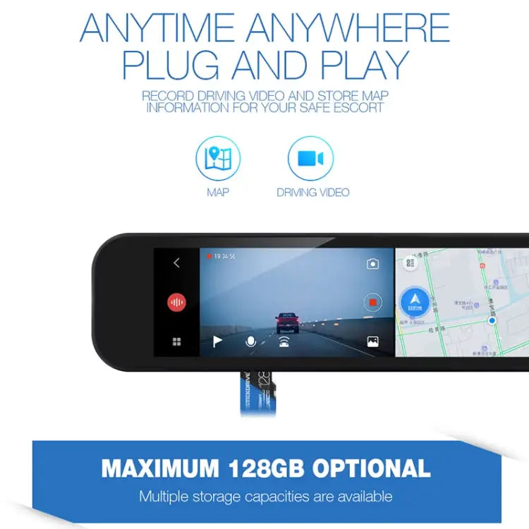 STICKDRIVE 128GB High Speed U3 Blue and Black TF(Micro SD) Memory Card 128GB - 128GB
