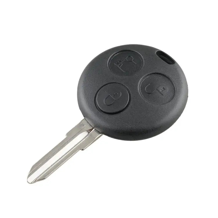 Straight Car Key Tip Embryo 433.92 Frequency for Mercedes-Benz Smart 3-button For Mercedes-Benz Smart