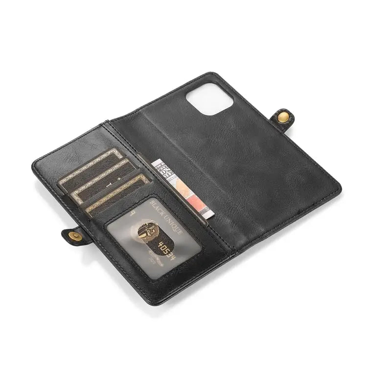 Strong Magnetic Detachable Horizontal Flip Leather Case with Card Slots & Wallet For iPhone 13 For iPhone 13 Mini