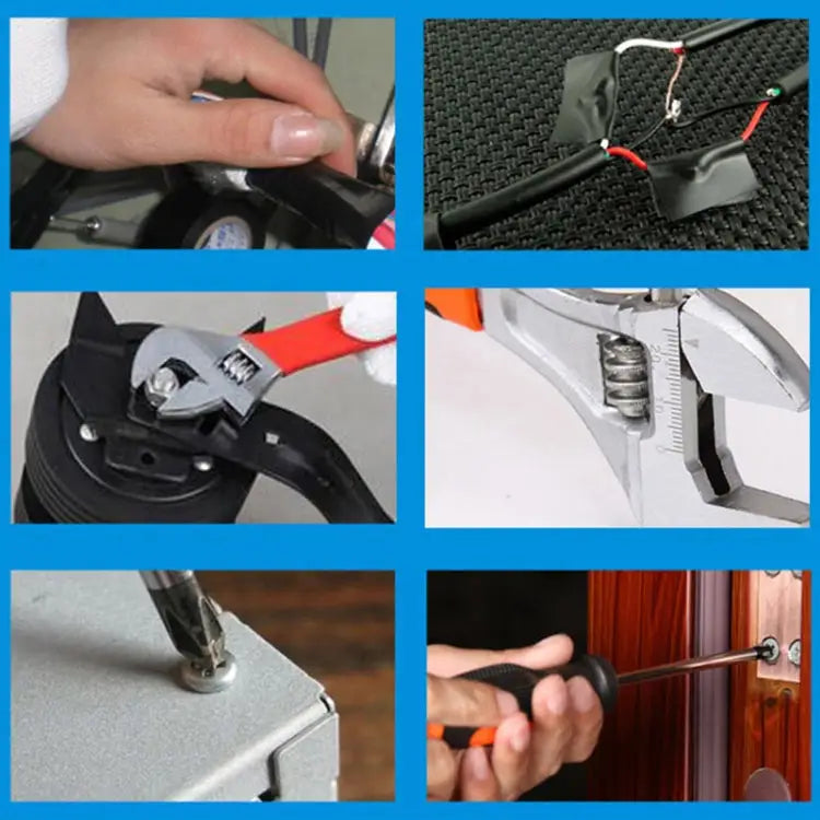 STT-012 Multifunction Household 12 Piece Hardware Electrician Maintenance Tool Set STT-012 - STT-012