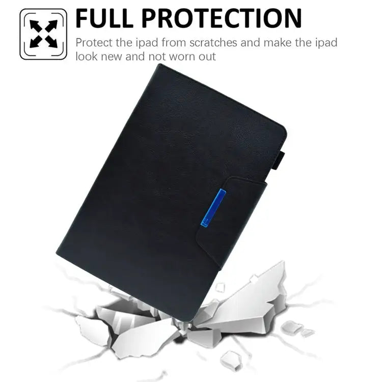 Suede Cross Texture Magnetic Clasp Leather Tablet Case For 7 inch For 8 inch For 10 inch - Mobile Accessories