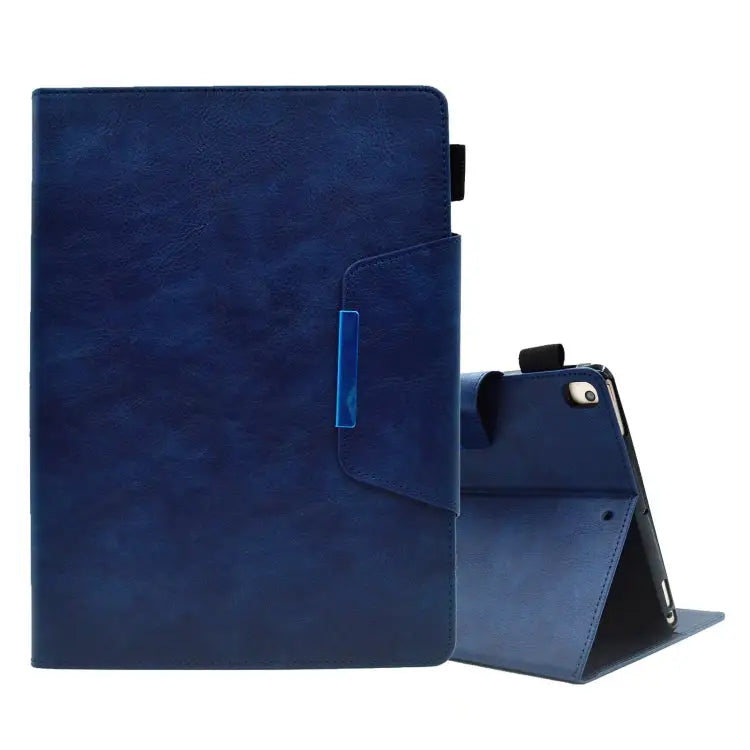 Suede Cross Texture Magnetic Clasp Leather Tablet Case For iPad 10th Gen 10.9 2022 For iPad Pro 11 2022/Air 10.9 2022