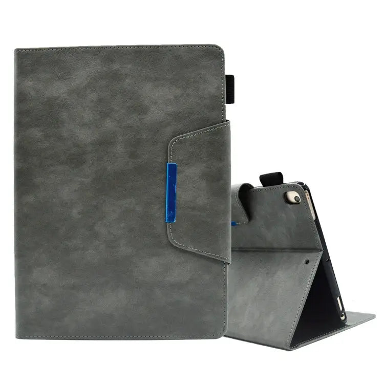 Suede Cross Texture Magnetic Clasp Leather Tablet Case For iPad 10th Gen 10.9 2022 For iPad Pro 11 2022/Air 10.9 2022