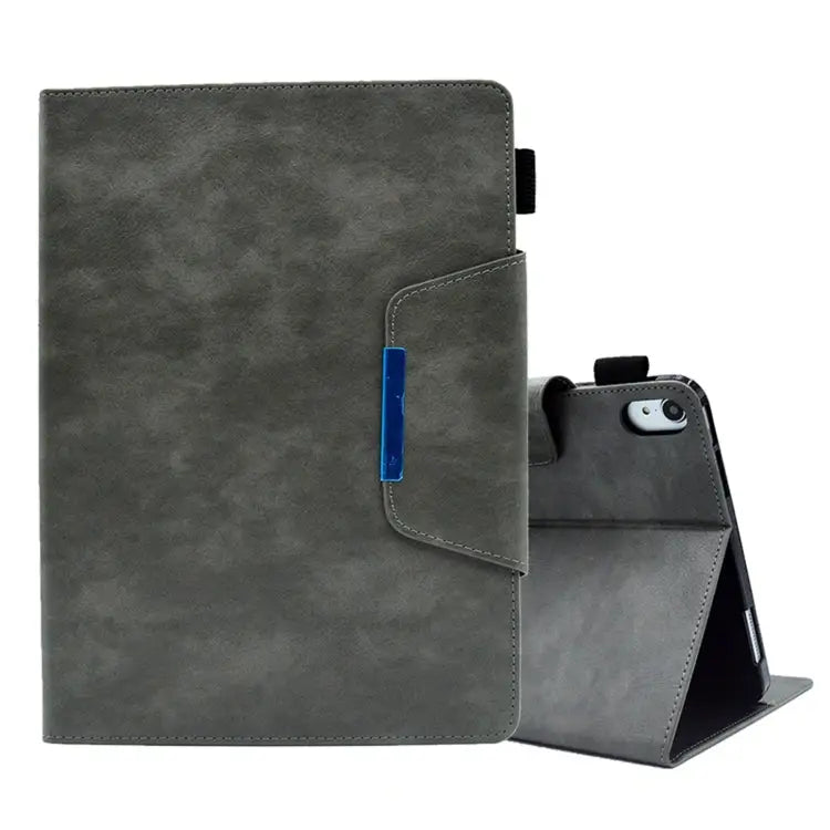 Suede Cross Texture Magnetic Clasp Leather Tablet Case For iPad 10th Gen 10.9 2022 For iPad Pro 11 2022/Air 10.9 2022