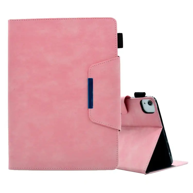 Suede Cross Texture Magnetic Clasp Leather Tablet Case For iPad 10th Gen 10.9 2022 For iPad Pro 11 2022/Air 10.9 2022