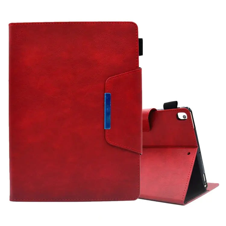 Suede Cross Texture Magnetic Clasp Leather Tablet Case For iPad 10th Gen 10.9 2022 For iPad Pro 11 2022/Air 10.9 2022