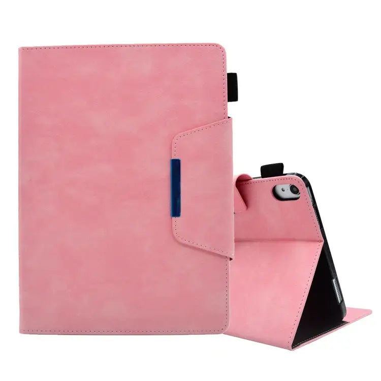 Suede Cross Texture Magnetic Clasp Leather Tablet Case For iPad 10th Gen 10.9 2022 For iPad Pro 11 2022/Air 10.9 2022