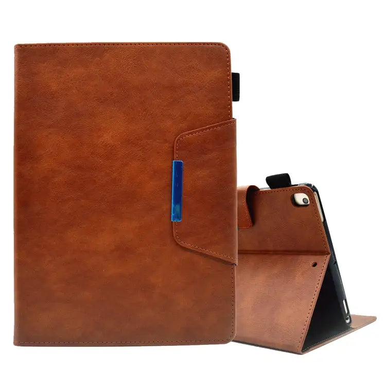 Suede Cross Texture Magnetic Clasp Leather Tablet Case For iPad 10th Gen 10.9 2022 For iPad Pro 11 2022/Air 10.9 2022