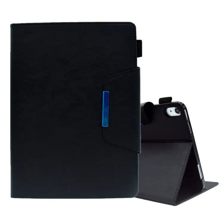 Suede Cross Texture Magnetic Clasp Leather Tablet Case For iPad 10th Gen 10.9 2022 For iPad Pro 11 2022/Air 10.9 2022