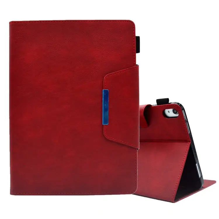 Suede Cross Texture Magnetic Clasp Leather Tablet Case For iPad 10th Gen 10.9 2022 For iPad Pro 11 2022/Air 10.9 2022
