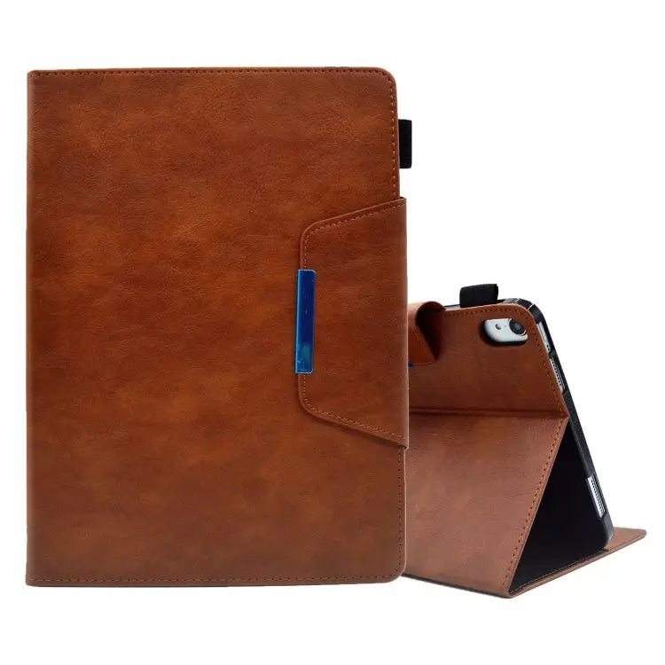 Suede Cross Texture Magnetic Clasp Leather Tablet Case For iPad mini 2024 / mini 6 For iPad mini 5 / 4 / 3 / 2 / 1