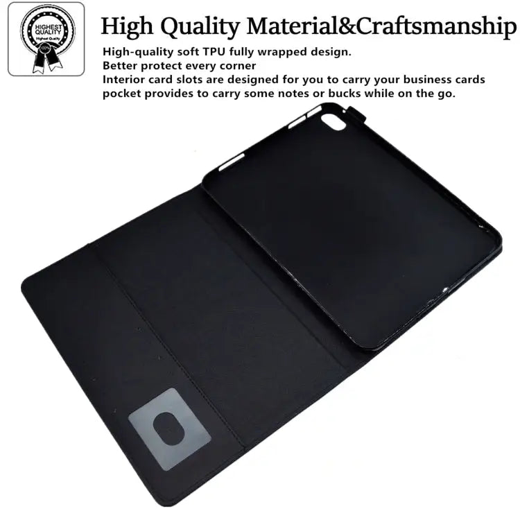 Suede Cross Texture Magnetic Clasp Leather Tablet Case For iPad mini 2024 / mini 6 For iPad mini 5 / 4 / 3 / 2 / 1