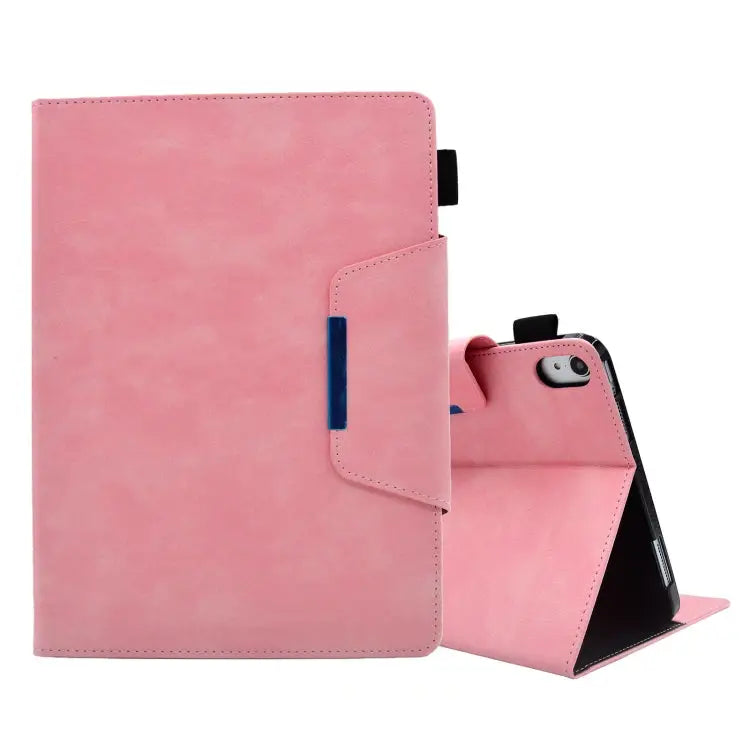 Suede Cross Texture Magnetic Clasp Leather Tablet Case For iPad mini 2024 / mini 6 For iPad mini 5 / 4 / 3 / 2 / 1