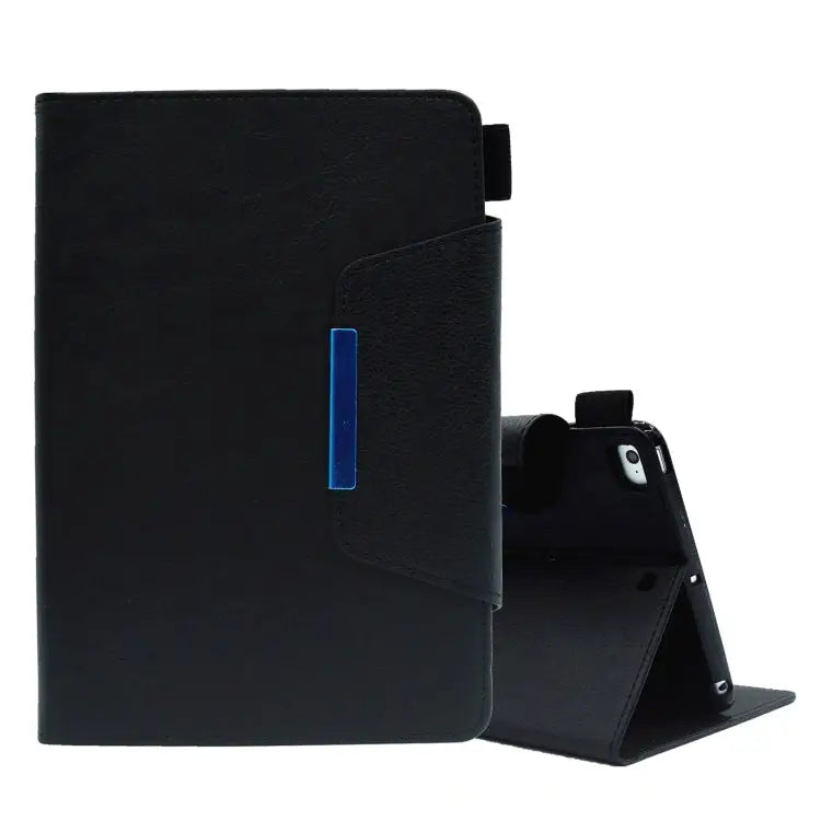 Suede Cross Texture Magnetic Clasp Leather Tablet Case For iPad mini 2024 / mini 6 For iPad mini 5 / 4 / 3 / 2 / 1