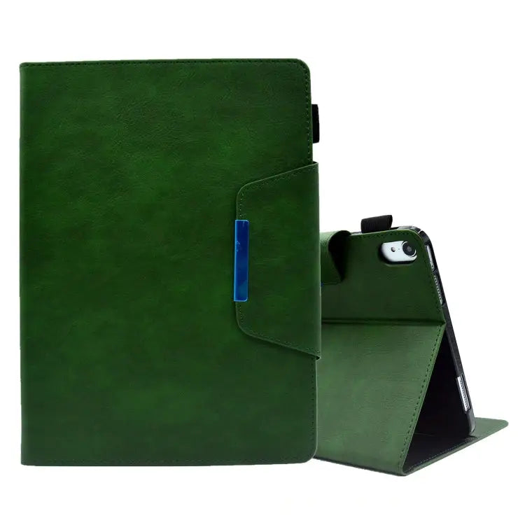 Suede Cross Texture Magnetic Clasp Leather Tablet Case For iPad mini 2024 / mini 6 For iPad mini 5 / 4 / 3 / 2 / 1