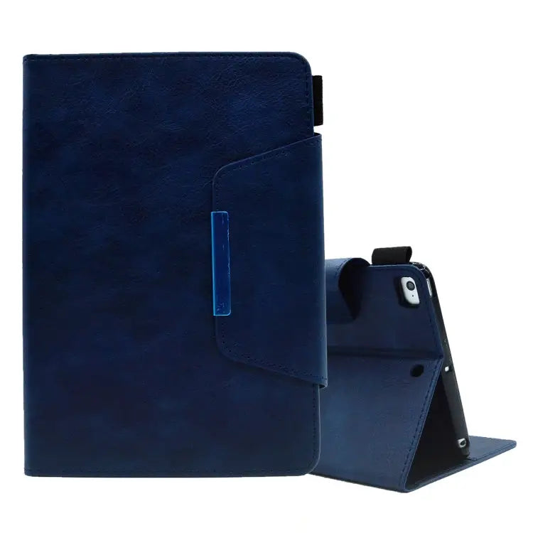 Suede Cross Texture Magnetic Clasp Leather Tablet Case For iPad mini 2024 / mini 6 For iPad mini 5 / 4 / 3 / 2 / 1