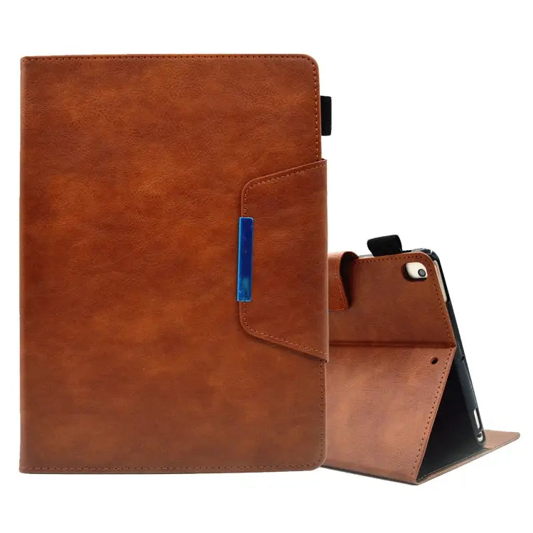 Suede Cross Texture Magnetic Clasp Leather Tablet Case For iPad mini 2024 / mini 6 For iPad mini 5 / 4 / 3 / 2 / 1