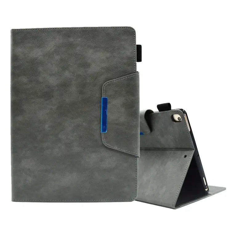 Suede Cross Texture Magnetic Clasp Leather Tablet Case For iPad mini 2024 / mini 6 For iPad mini 5 / 4 / 3 / 2 / 1