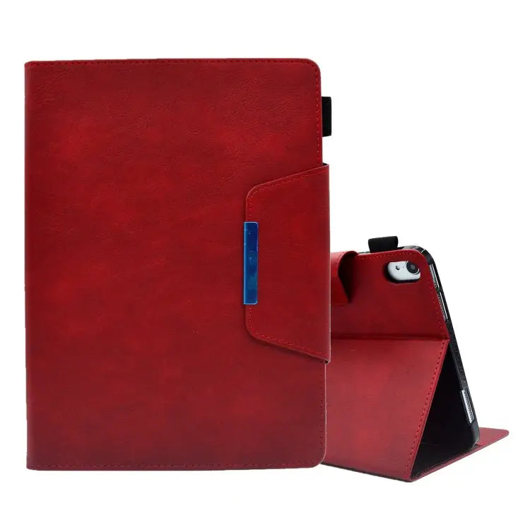 Suede Cross Texture Magnetic Clasp Leather Tablet Case For iPad mini 2024 / mini 6 For iPad mini 5 / 4 / 3 / 2 / 1