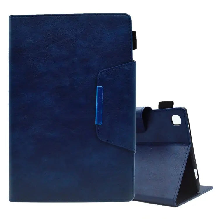 Suede Cross Texture Magnetic Clasp Leather Tablet Case For Samsung Galaxy Tab A8 10.5 2021 For Samsung Galaxy Tab A7