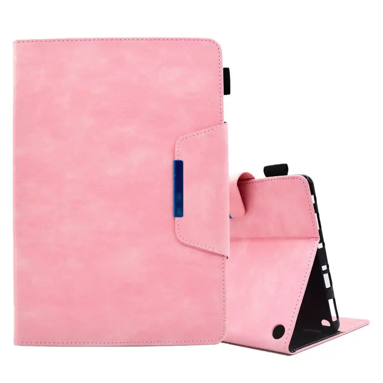 Suede Cross Texture Magnetic Clasp Leather Tablet Case For Samsung Galaxy Tab A 8.0 2019 For Amazon Fire HD 8 2021