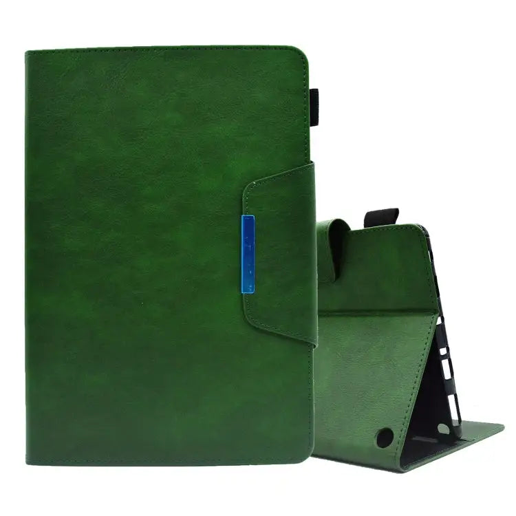 Suede Cross Texture Magnetic Clasp Leather Tablet Case For Samsung Galaxy Tab A 8.0 2019 For Amazon Fire HD 8 2021