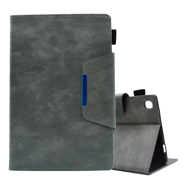 Suede Cross Texture Magnetic Clasp Leather Tablet Case For Samsung Galaxy Tab A8 10.5 2021 For Samsung Galaxy Tab A7