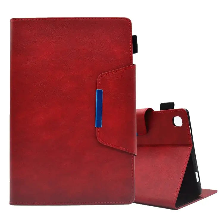 Suede Cross Texture Magnetic Clasp Leather Tablet Case For Samsung Galaxy Tab A 8.0 2019 For Amazon Fire HD 8 2021