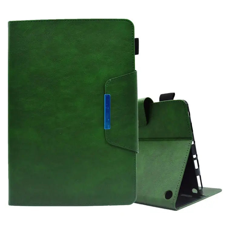 Suede Cross Texture Magnetic Clasp Leather Tablet Case For Samsung Galaxy Tab A 8.0 2019 For Amazon Fire HD 8 2021