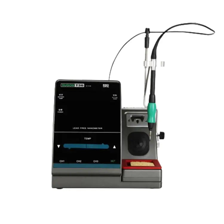 SUGON T36 110V 120W Nano Electric Soldering Station with Handle US Plug T36 US Plug - T36, US Plug