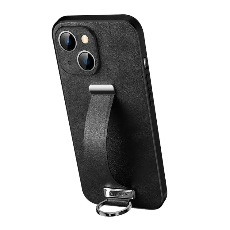 SULADA Cool Series PC + Leather Texture Skin Feel Shockproof Phone Case For Samsung Galaxy Z Fold3 5G For iPhone 12