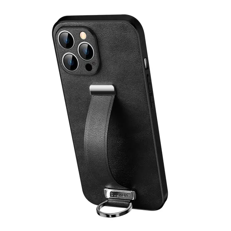 SULADA Cool Series PC + Leather Texture Skin Feel Shockproof Phone Case For Samsung Galaxy Z Fold2 For Samsung Galaxy Z