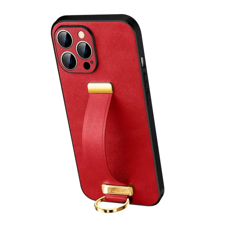 SULADA Cool Series PC + Leather Texture Skin Feel Shockproof Phone Case For Samsung Galaxy Z Fold2 For Samsung Galaxy Z