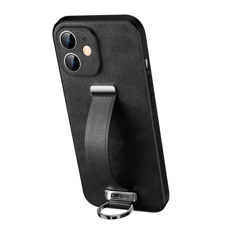 SULADA Cool Series PC + Leather Texture Skin Feel Shockproof Phone Case For Samsung Galaxy Z Fold3 5G For iPhone 12