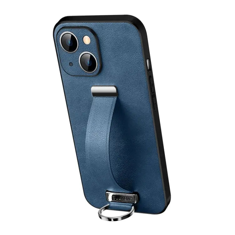 SULADA Cool Series PC + Leather Texture Skin Feel Shockproof Phone Case For Samsung Galaxy Z Fold3 5G For iPhone 12