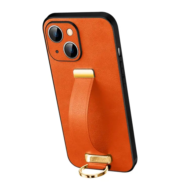 SULADA Cool Series PC + Leather Texture Skin Feel Shockproof Phone Case For Samsung Galaxy Z Fold3 5G For iPhone 12