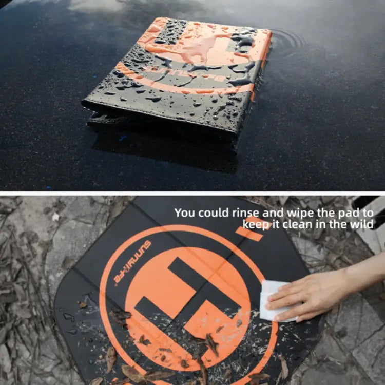 Sunnylife Drone Universal Double Sided Foldable Leather Helipad,Size:55 x 50cm TJP08 - TJP08
