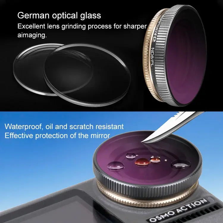Sunnylife OA-FI179 Lens Diving Filter for DJI OSMO ACTION OA-FI179 Purple - OA-FI179, Purple