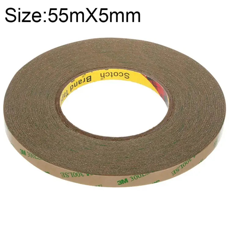 Super Adhesive Ultra-thin Transparent and High-temperature Resistant Double-sided Traceless Tape Size: 55m x 5mm Size: