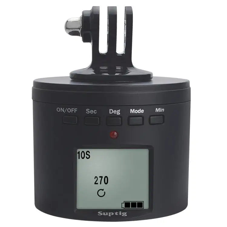Suptig RSX-350 360 Degree Panoramic-Head Power-driven Time Lapse Stabilizer Tripod Adapter Turntable Mount for GoPro