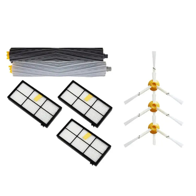 Sweeping Robot Parts Debris Extractor & Hepa Filter Side Brush For iRobot Roomba 800 900 Series 870 880 980 Sweeping