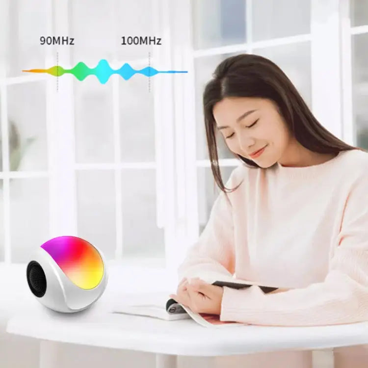SY-688 TWS RGB Colorful Light Mini Card Bluetooth Speaker SY-688 White - SY-688 White - Apple Accessories