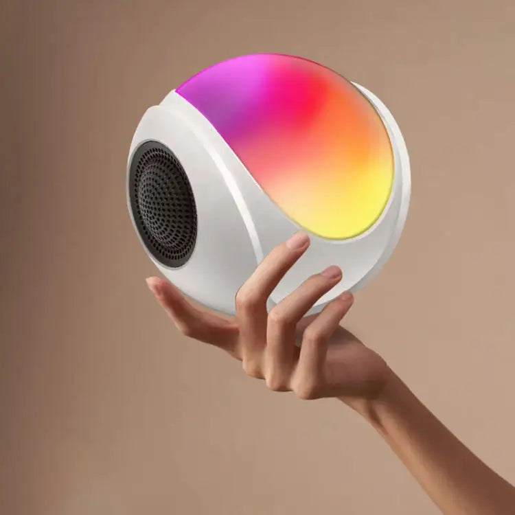 SY-688 TWS RGB Colorful Light Mini Card Bluetooth Speaker SY-688 White - SY-688 White - Apple Accessories