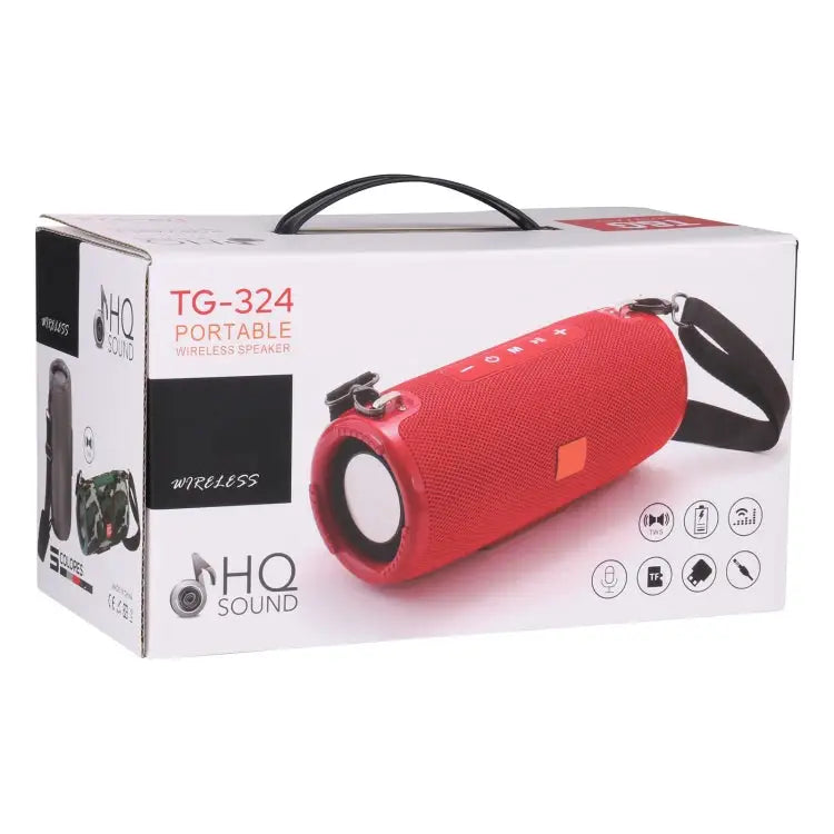 T&G TG125 Portable Column Speaker 20W Bluetooth Speaker Music Player Speakers Box with FM Radio Aux TF Subwoofer Bass
